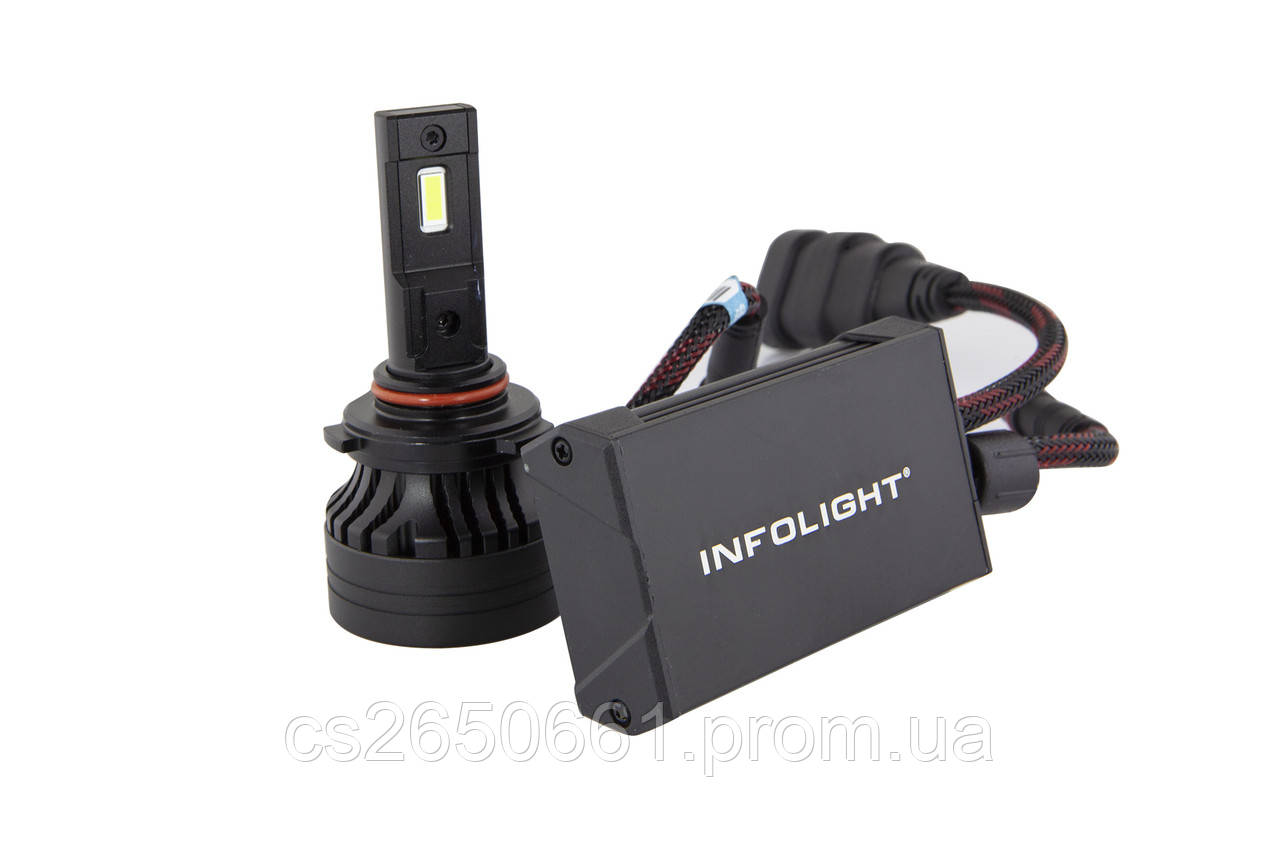 Комплект светодиодных ламп Infolight S1 HB3 9005 6500К 50W - фото 2 - id-p1394148453