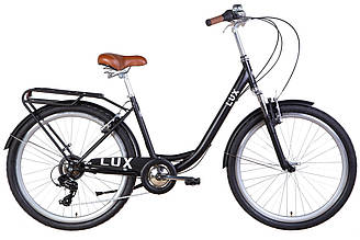 Велосипед 26" Dorozhnik LUX AM 2022 (чорний (м))