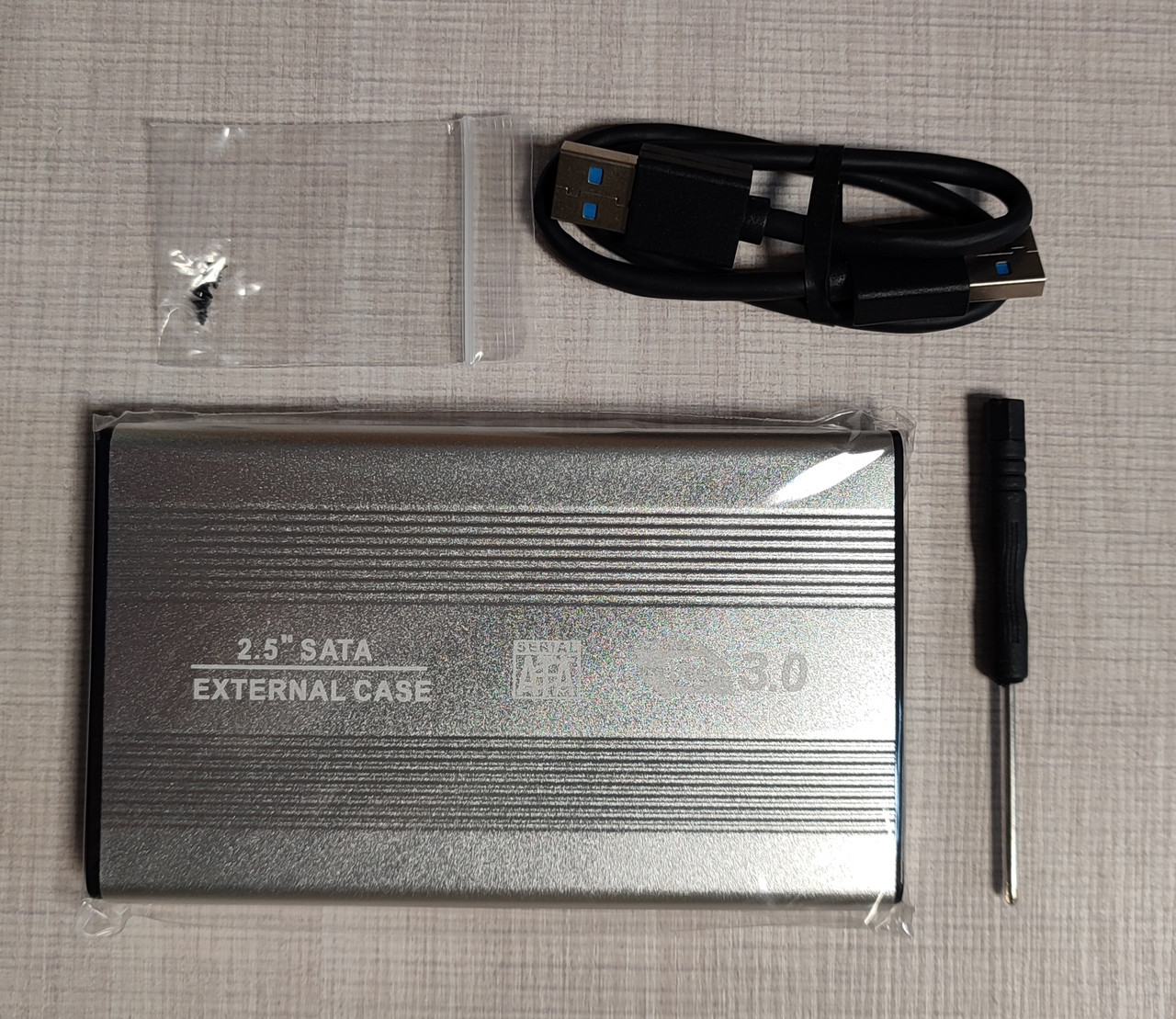 Кишеня зовнішня 2,5" HDD/SSD USB 3.0 алюм