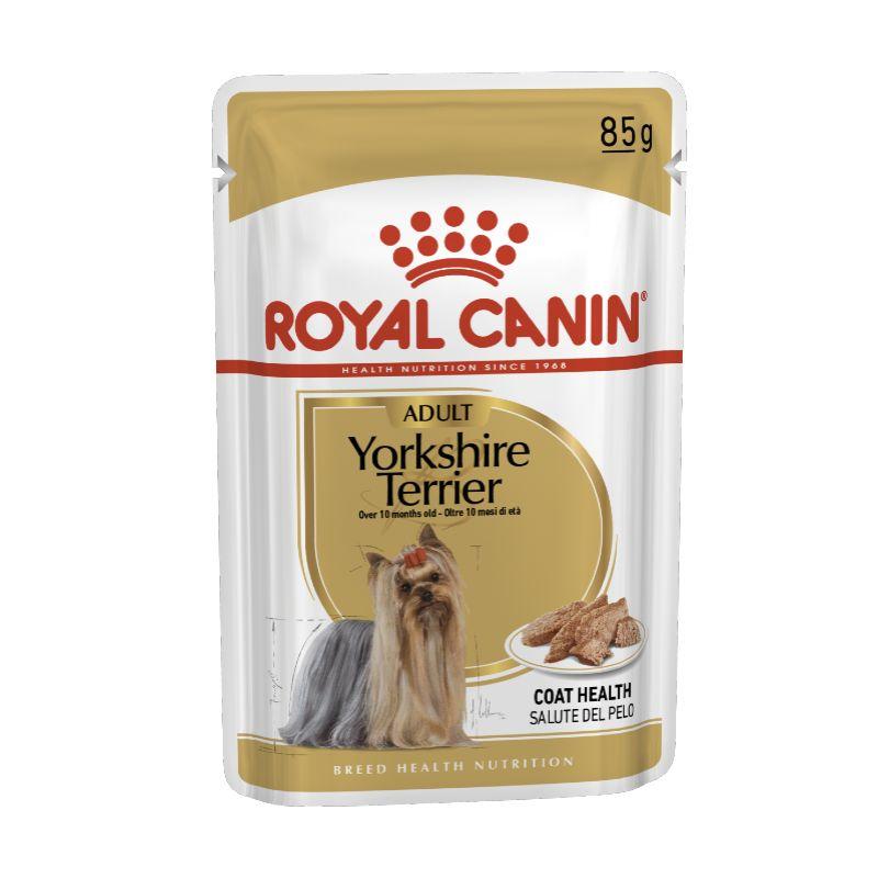 Royal Canin Yorkshire Terrier Adult Вологий корм для дорослих собак породи Йоркширський Тер'єр (паштет) 85г
