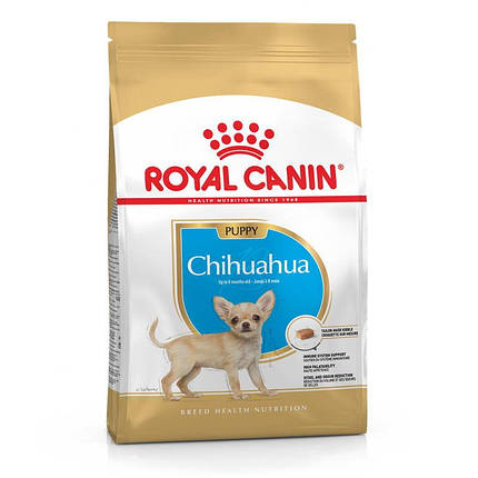 Royal Canin Chihuahua Puppy Сухий корм з м'ясом птиці для цуценят Чіхуахуа 0.5кг, фото 1