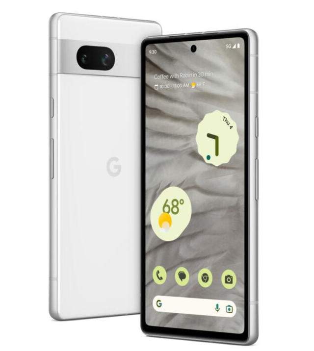 Google Pixel 7a 8/128GB, Snow, cмартфон, Європейська версія