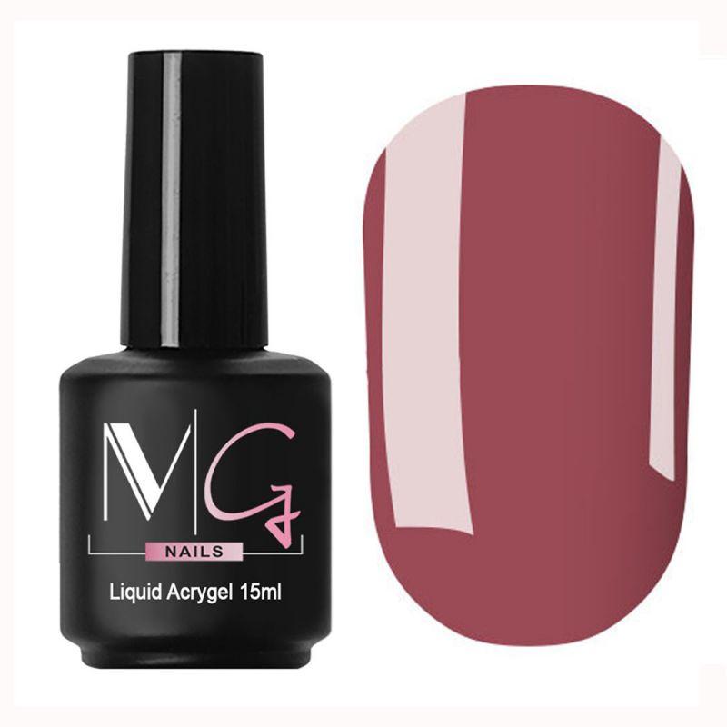 Акрил-гель рідкий MG Nail Liquid Acrygel №14 Темний рожевий 15 мл