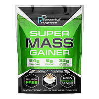 НА МАССУ Гейнер Super Mass Gainer Powerful Progress 2kg со вкусом Капучино