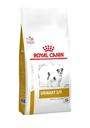 Royal Canin Veterinary Urinary S/O Small Dog Корм для дрібних собак при захворюваннях сечових шляхів 1.5кг, фото 1