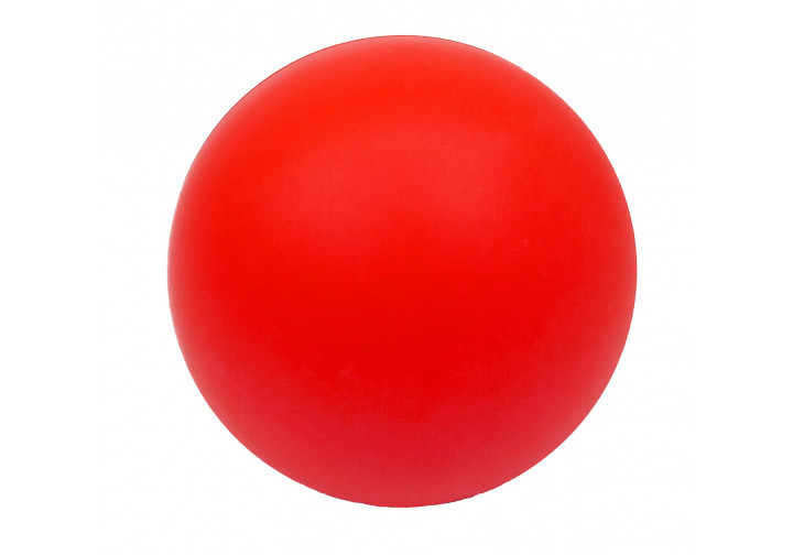 М'ячик масажний 6,5 см EasyFit каучук червоний
