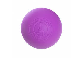 М'ячик масажний 6,5 см EasyFit каучук фіолетовий