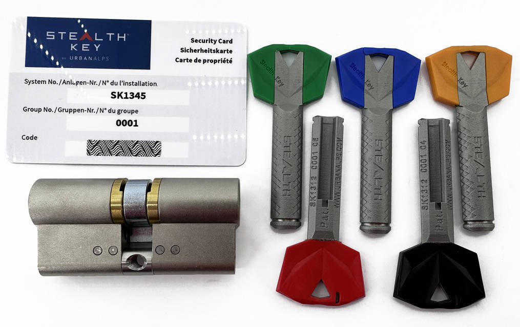 Цилиндр Urban Alps Stealth Key ключ/ключ (Швейцария) купить по