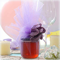 Медовый комплимент Фиолетовый (баночка меда) ЭКО-МедОК, 250 грамм