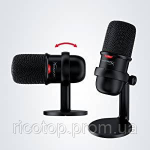 Ігровий конденсаторний USB-мікрофон HyperX Solocast USB для ПК, Ps4 і Mac, датчик Tap-To-Mute