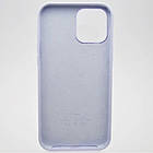 Чохол накладка Silicon Case для Apple iPhone 12 Pro Max Lilac (тех.пакет), фото 2
