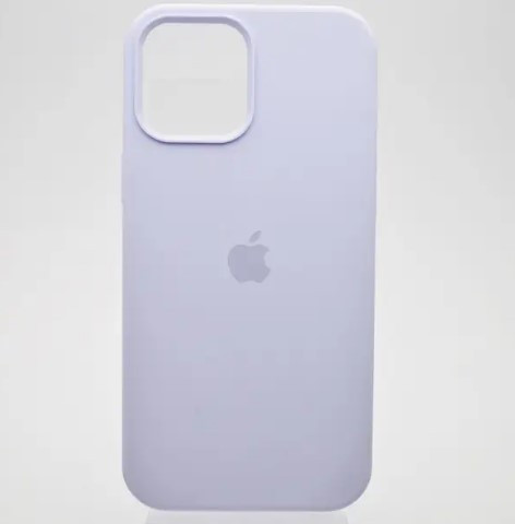 Чохол накладка Silicon Case для Apple iPhone 12 Pro Max Lilac (тех.пакет), фото 1