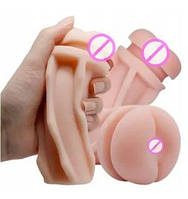 Чоловічий мастурбатор Te Rzeczy анальний мастурбатор з функцією всмоктування кібершкіра