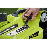 Ryobi Газонокосарка RLM18E40H електрична, 1800 Вт, 40 см, EasyEdge, 20-70 мм, 50 л, фото 5