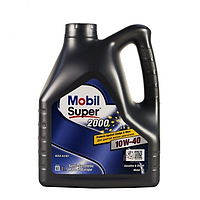 Полусинтетическое моторное масло Mobil 10w40 Super 2000 X1 SN/CF, A3/B3 (4л)