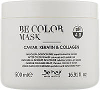 Маска после окрашивания с кератином и коллагеном Be Hair Be Color 500 мл