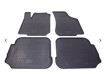 Гумові килимки Polytep Skoda Octavia Tour 97-/Volkswagen Golf IV 97-03/Volkswagen Bora 97-/SEAT (KG-8117)