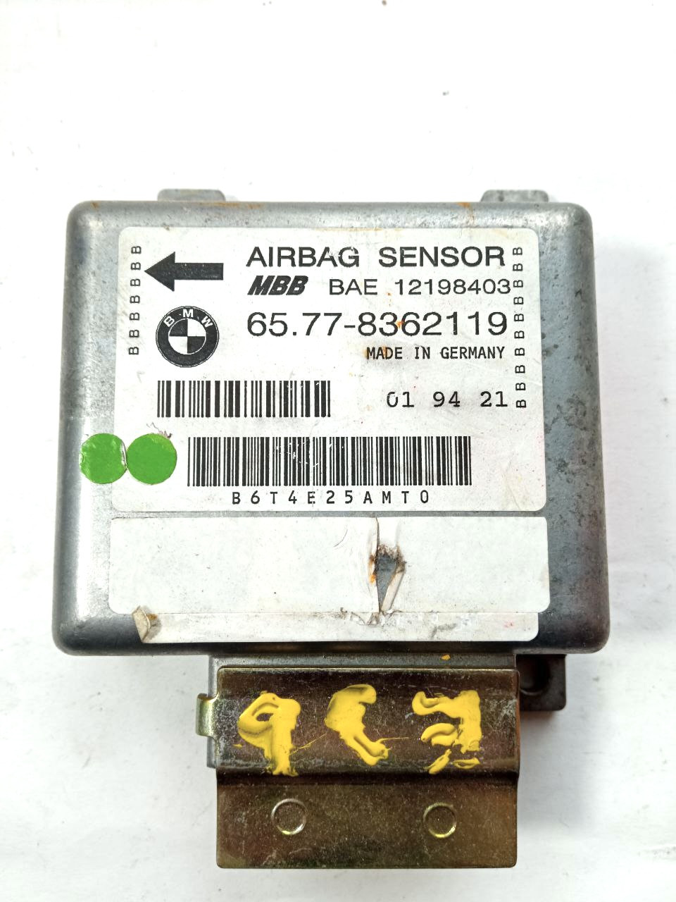 Електронний блок керування airbag bmw 65.77-8362119 / 12198403 / 65778362119, фото 1