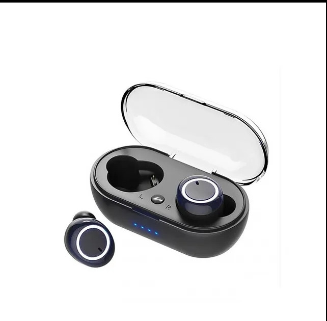 Бездротові навушники TWS Y50 Bluetooth 5.0 + DER white, фото 1