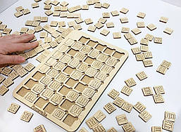 Дерев'яна гра Таблиця для читання Познавалка 44091400 Poznavalka