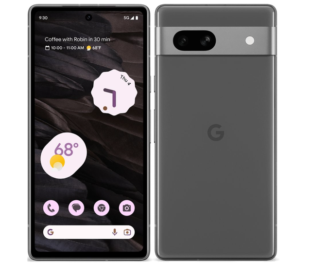 Google Pixel 7a 8/128GB, Charcoal, cмартфон, Європейська версія