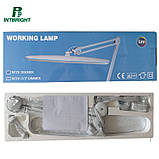 Лампа 9503 LED 117 світлодіодів з регульованою яскравістю (на струбціні), фото 3