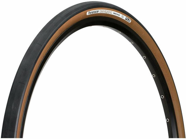 Покришка GRAVELKING Slick+ Panaracer, 700x32C Black/Brown, фото 1