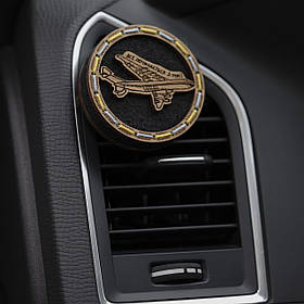 Ароматизатор на дефлектор в машину "Мрія" ручної роботи в дерев'яній коробці.