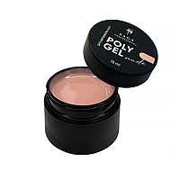 SAGA Professional Poly Gel Nude - поли-гель в банке, натуральный, 15 мл