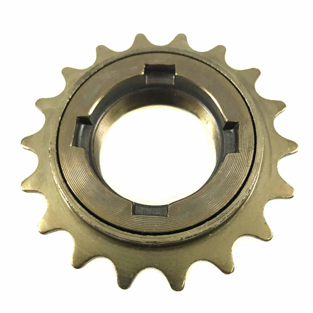 Тріскачка одинарна 1/2х1/8x18Т, хром KDF-07A