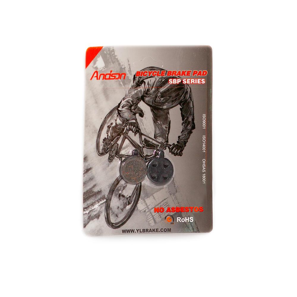 Гальмівні колодки Disk-brake (Zoom DB250,350,450,550), чорні YL-1013