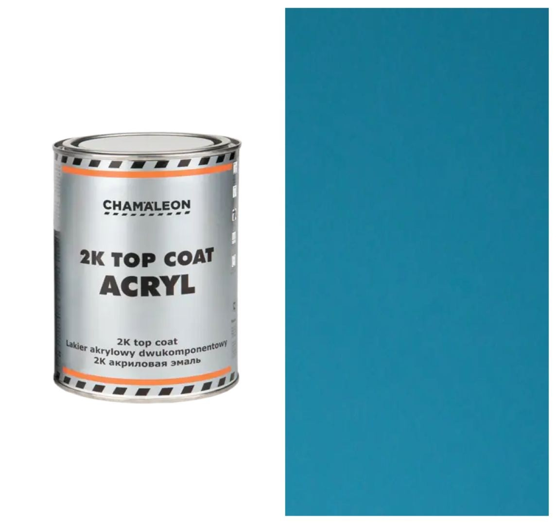 Акрилова автомобільна фарба Chamaleon 425 Адріатика 800 мл, фото 1