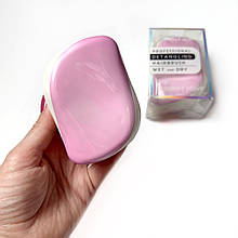 Розчіска для волосся з кришкою Ruby Face, рожева