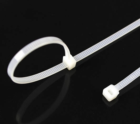 Кабельна стяжка нейлон 8*750 (білий)(100шт), фото 1