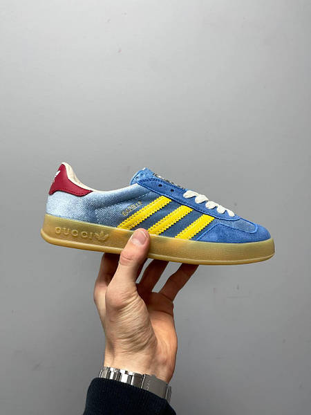 Adidas x Gucci Gazelle Blue 7078489STU04860 High Top Store 571354119