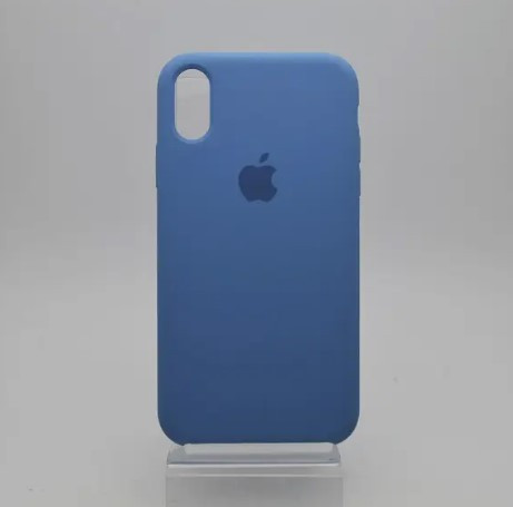 Чохол накладка Silicon Case для iPhone Xr Dark Blue, фото 1