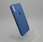 Чохол накладка Silicon Case для iPhone Xr Dark Blue, фото 2