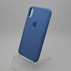 Чохол накладка Silicon Case для iPhone Xr Dark Blue, фото 3