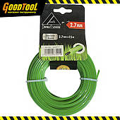 Ліска для тримера 2,7 мм х 15 м кругла InterActive