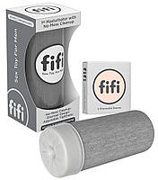 Мастурбатор серый с одноразовыми рукавами для мужчин удобный практичный аксессуар для интимной гигиены