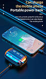 Навушники бездротові TWS Q8 Bluetooth 5.3 + Powerbank, фото 7