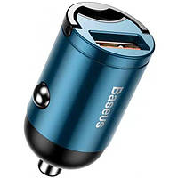 Зарядка в авто Baseus Tiny Star Mini PPS Car Charge USB Port 30W QC 3.0 USB 5A (VCHX-A03) Blue