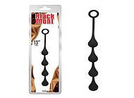 Анальні кульки - Black Mont Anal Penetrator S 13"
