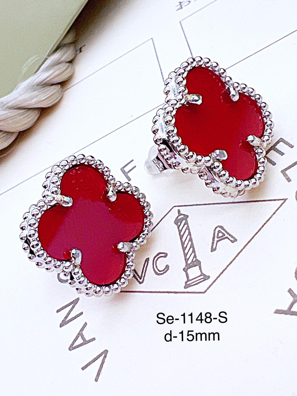 Сережки Stainlees Steel преміум