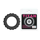 Ерекційне кільце Titan Cock Ring рельєфне для чоловіків для посилення ерекції і тривалості статевого акту
