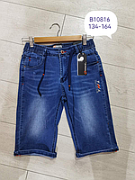 Шорты джинсовые для мальчиков ,Grace,134-164 рр .оптом B10816