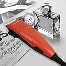 Машинка для стриження волосся Maestro MR-654C, 4 насадки, з керамічним лезом, 15 Вт, тример для волосся, бороди та вусів, фото 2