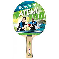 Ракетка для настольного тенниса 100 Atemi A100PL, Vse-detyam