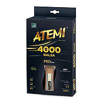 Ракетка для настольного тенниса 4000 PRO Balsa ECO-Line Atemi A4000PL, Vse-detyam