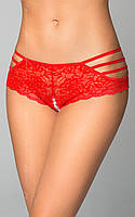Жіночі стринги-шортики Shorts 2478, червоні